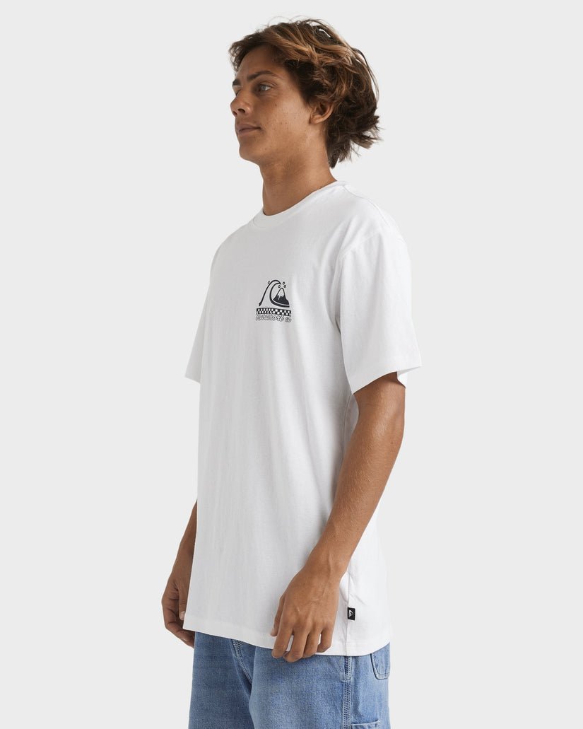 UNDER THE LIP SS - Quiksilver25A353577 - White - S