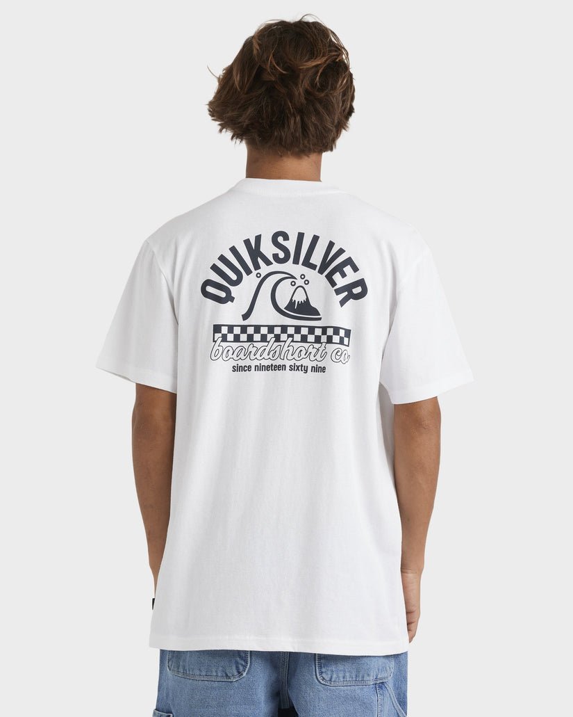 UNDER THE LIP SS - Quiksilver25A353577 - White - S