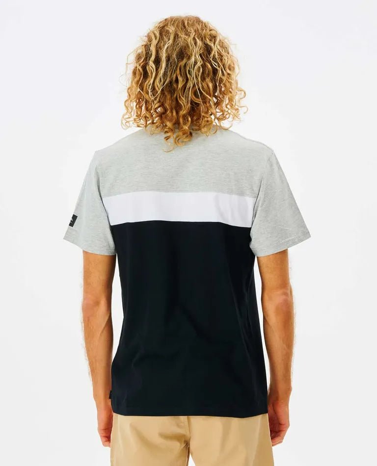 UNDERTOW PANEL TEE - Rip Curl0FUMTE - BLACK - 2XL