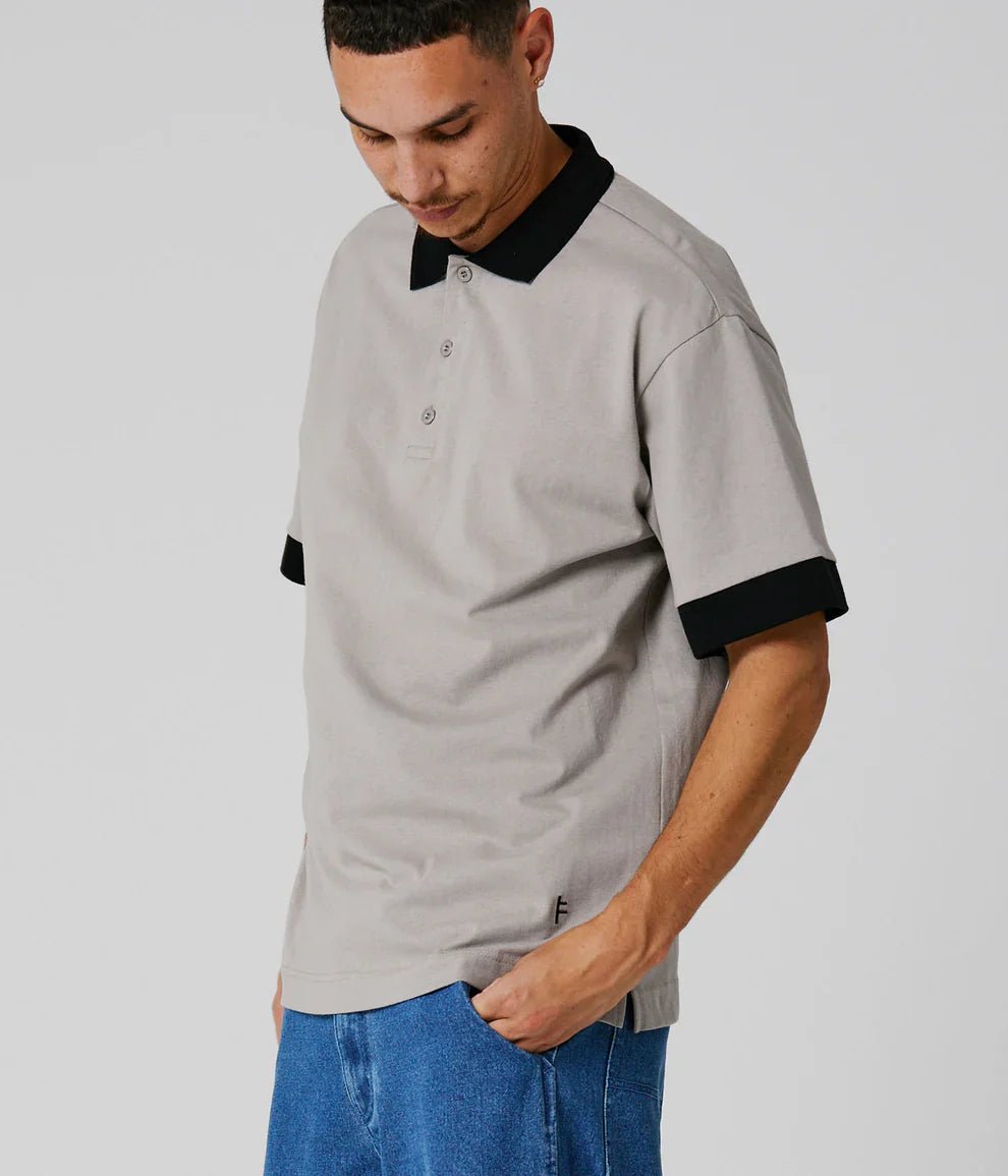 Uniform SS Button Polo - Formerfkn - 24312 - mush - Mushroom - L