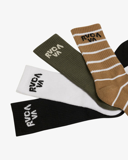 RVCA Seasonal Sock 4pk