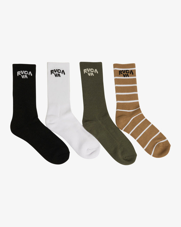 RVCA Seasonal Sock 4pk