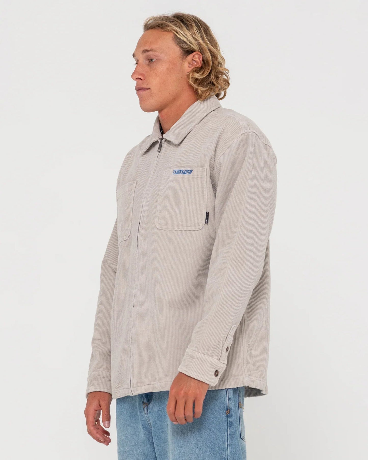 V8 Coup Cord Jacket - Rustyjkm0459 - ogy - Oyster Gray - L