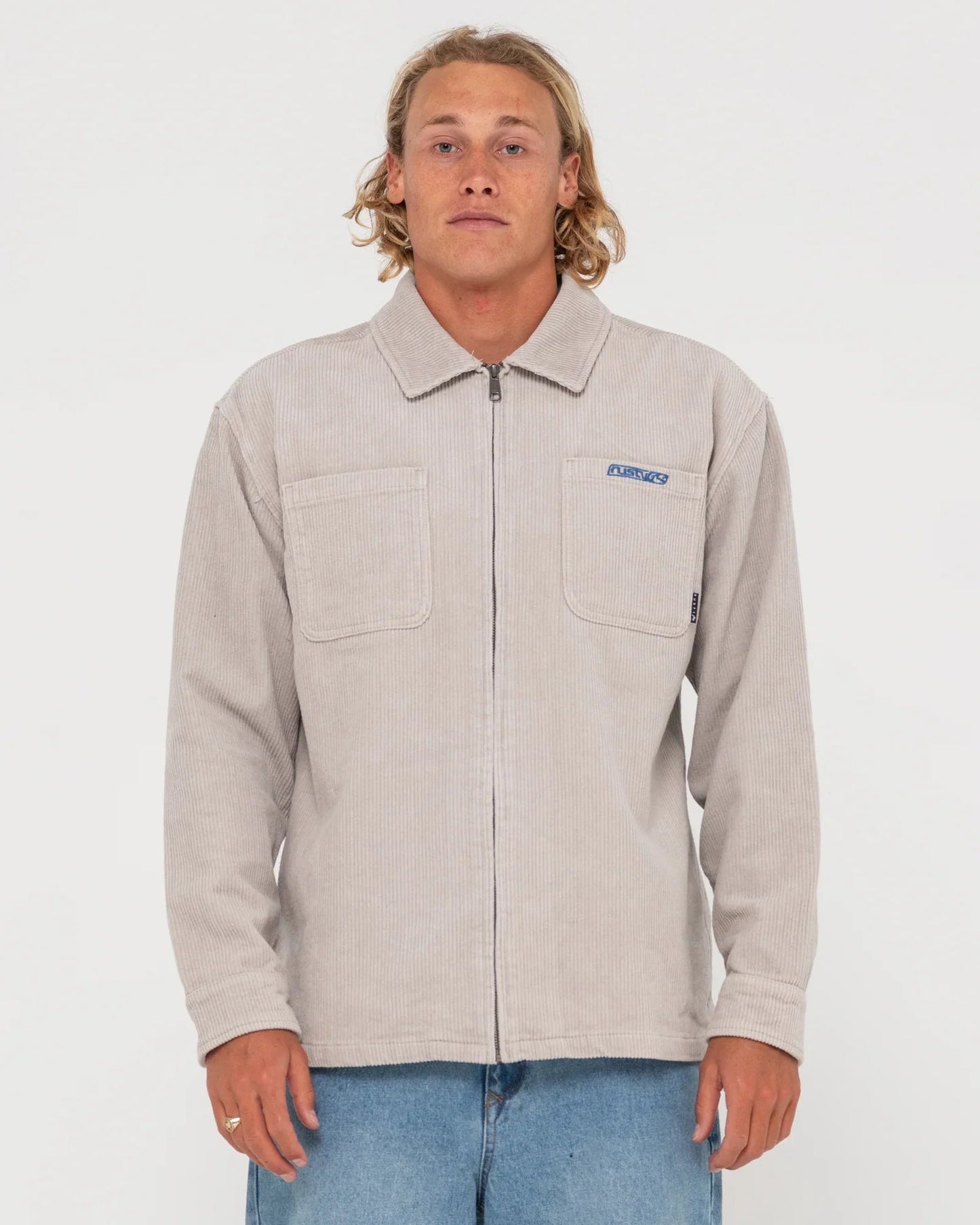 V8 Coup Cord Jacket - Rustyjkm0459 - ogy - Oyster Gray - L
