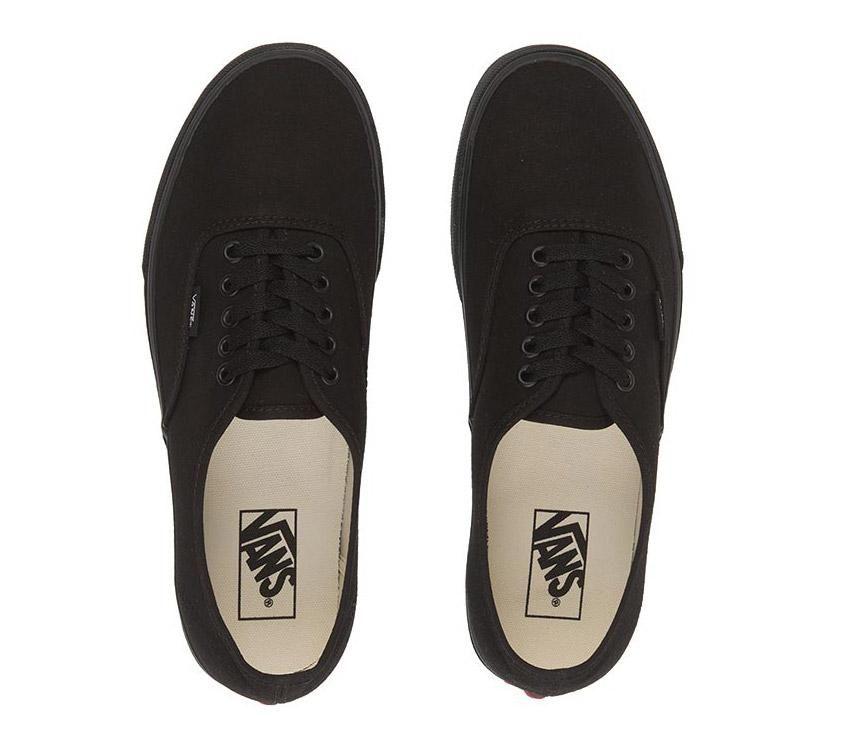 Vans Authentic - VansVN000EE3BKA - Black/Black - 10to11.5