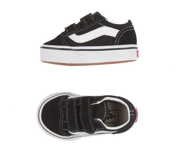 Vans Old Skool V Toddler - VansVN000D3YBLK - Black - 10