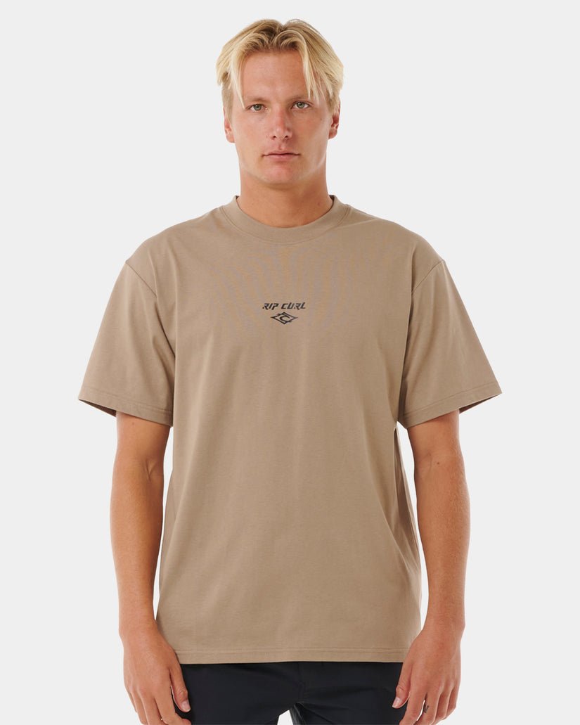 VAPORCOOL DIAMOND TEE - Rip Curl0K4MTE - SAND DUNE - S