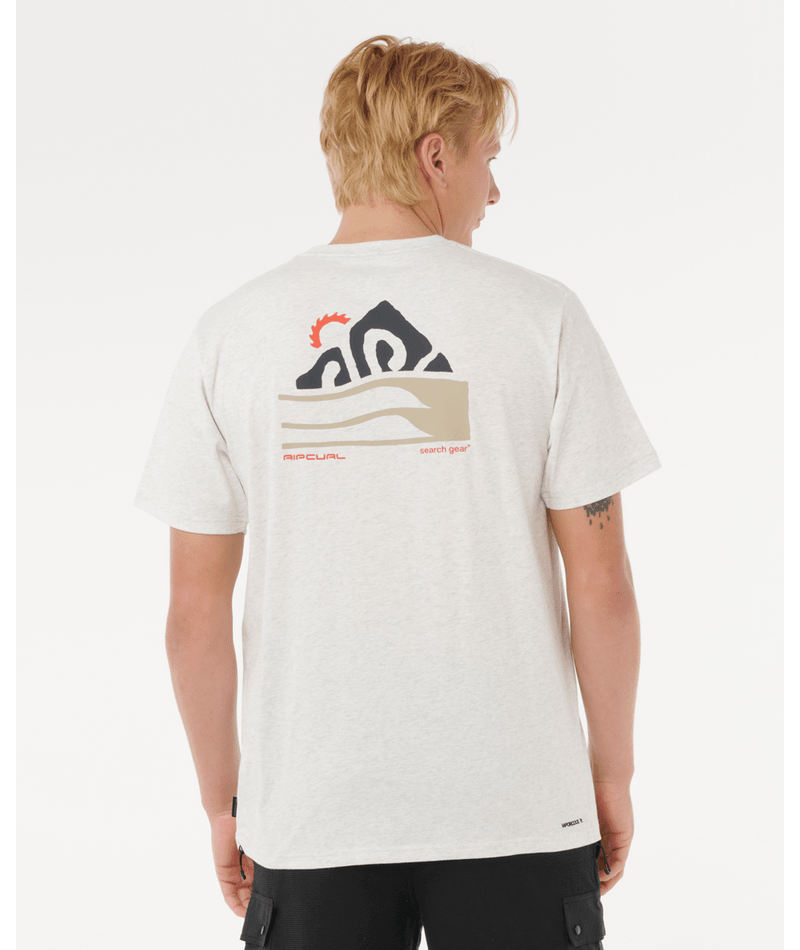 VAPORCOOL SEARCH RANGE TEE - Rip Curl0TFMTE - SPORTS MARLE - S