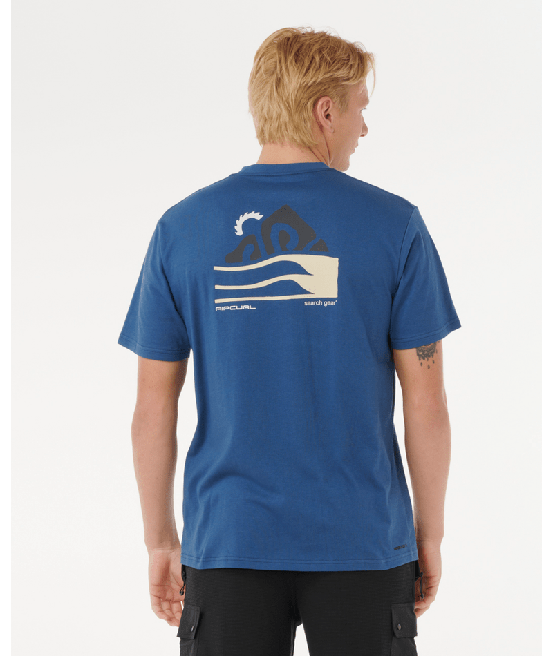 VAPORCOOL SEARCH RANGE TEE - Rip Curl0TFMTE - SPORTS MARLE - S