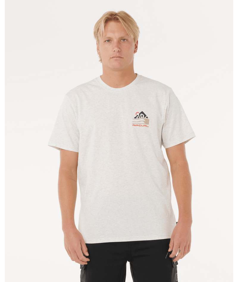 VAPORCOOL SEARCH RANGE TEE - Rip Curl0TFMTE - SPORTS MARLE - S