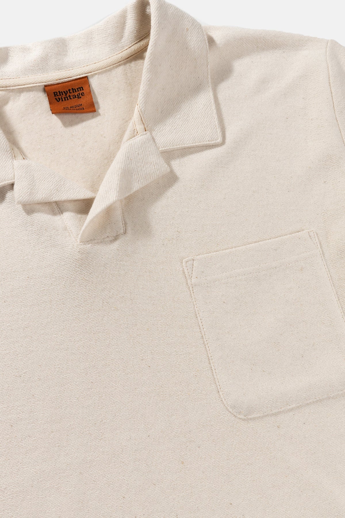 Vintage Terry Polo - Rhythm1024M - CT03 - NAT - Natural - L