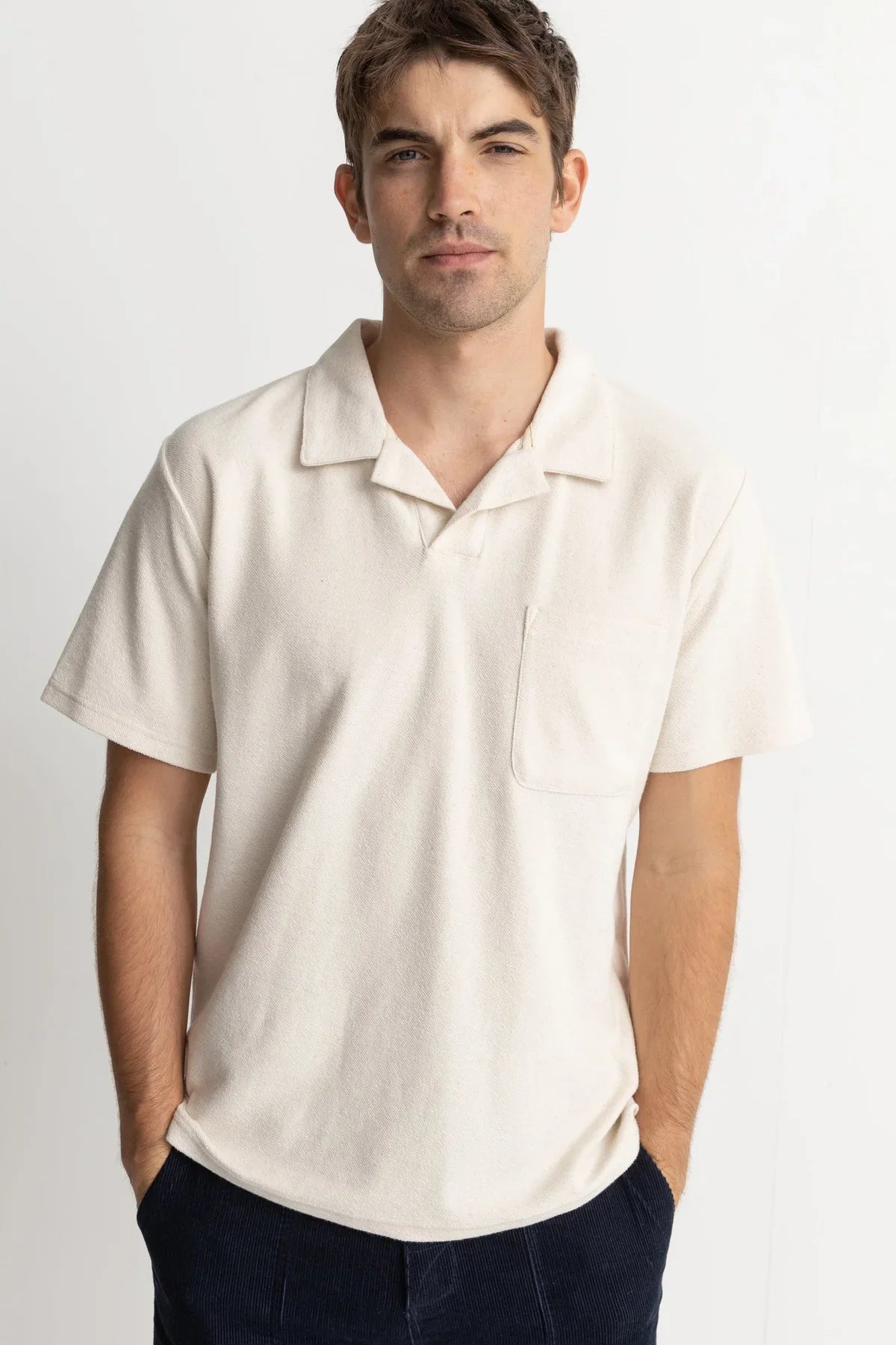 Vintage Terry Polo - Rhythm1024M - CT03 - NAT - Natural - L