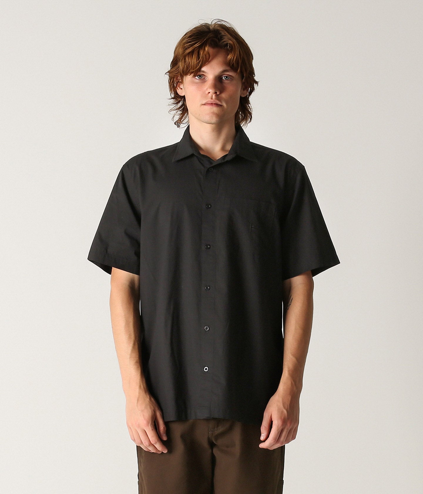 Vivian SS Shirt - Formerfsh - 24101 - blk - Black - L