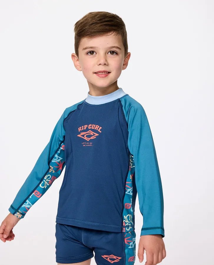 WAVE DAYZ 2 PIECE SET - BOY - Rip Curl11GTRV - LIGHT NAVY - 1to2