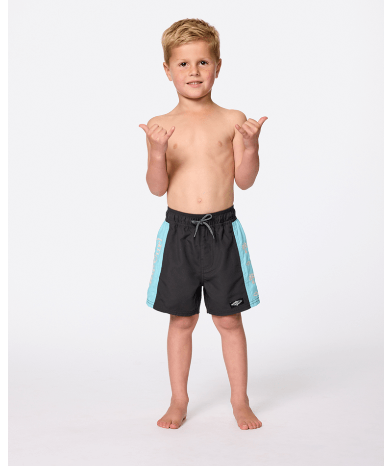 WAVE DAYZ PANEL VOLLEY - BOY - Rip Curl02CTBO - WASHED BLACK - 1to2