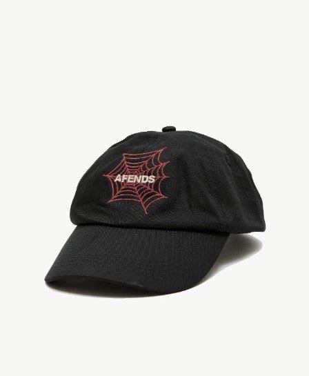 Webhead 6 panel Cap - AfendsA251606 - BLK - Black - OSFM
