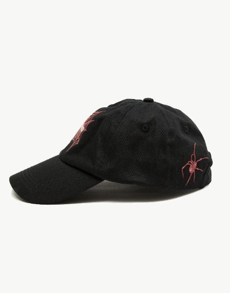 Webhead 6 panel Cap - AfendsA251606 - BLK - Black - OSFM