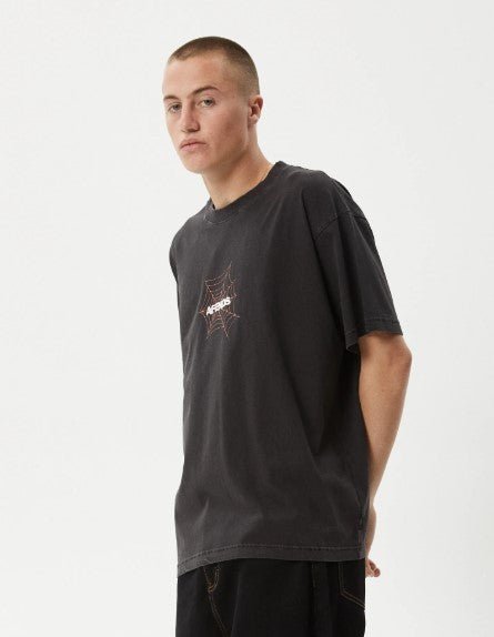 Webhead Boxy Fit Tee XL - AfendsM251014 - STK - Stone Black - L