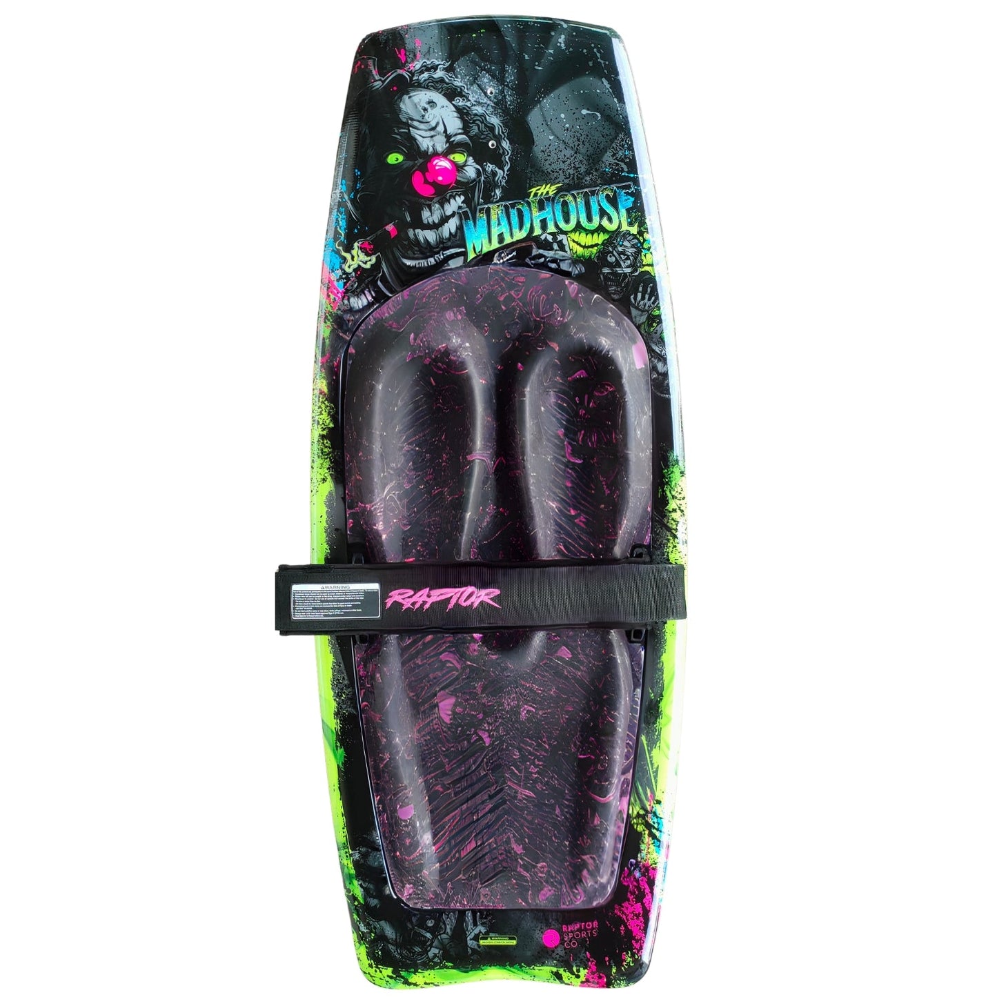 WELCOME TO THE MADHOUSE PINK W HOOK - RaptorRP2099 - PINK