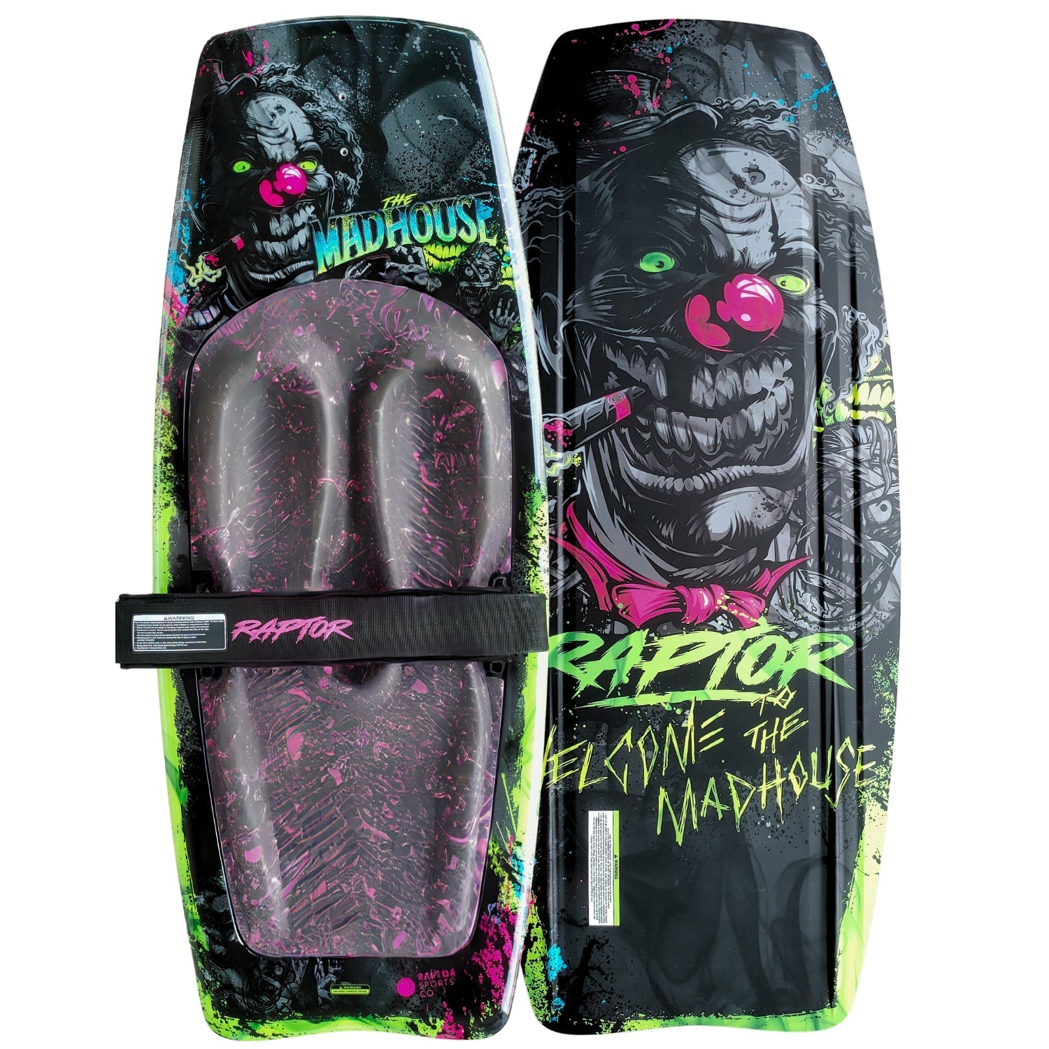 WELCOME TO THE MADHOUSE PINK W HOOK - RaptorRP2099 - PINK