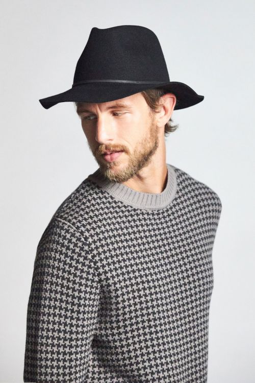 WESLEY FEDORA - Brixton10761 - BLACK - L