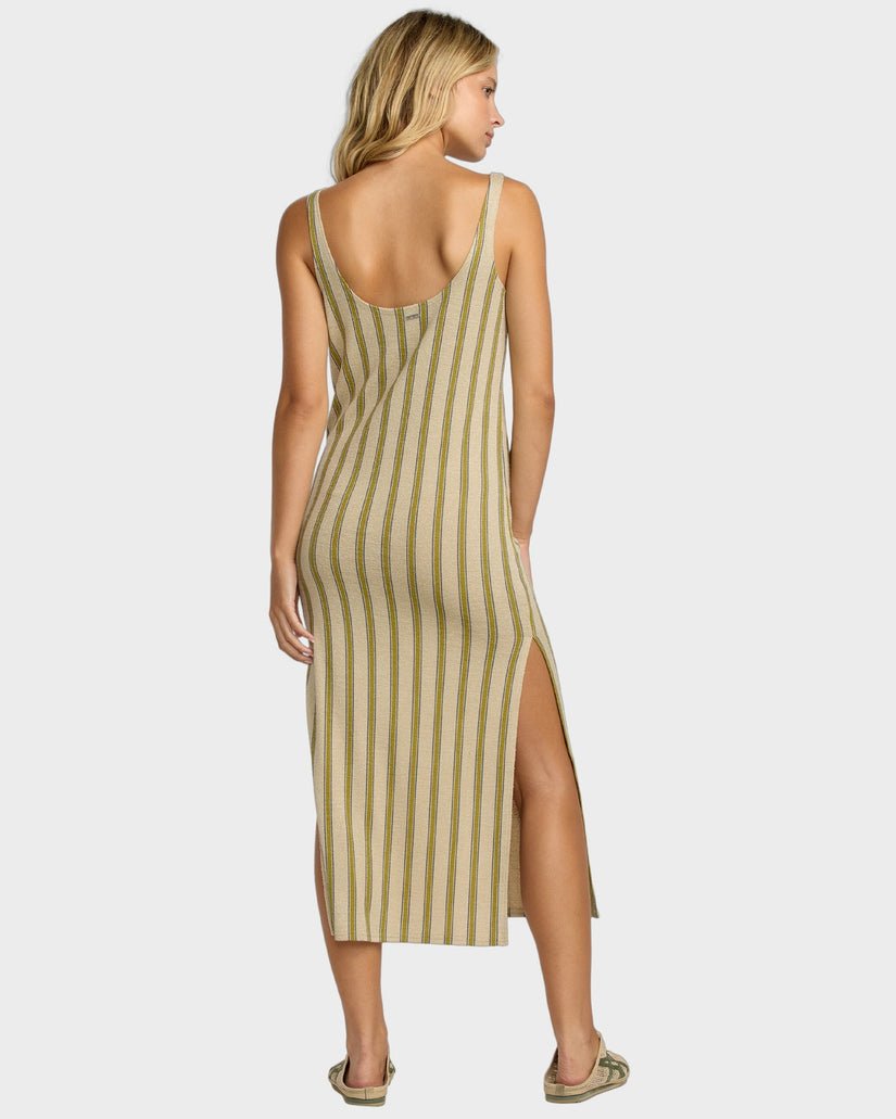 WILLOW TANK DRESS - RVCA23B133501 - Eucalyptus - S/8