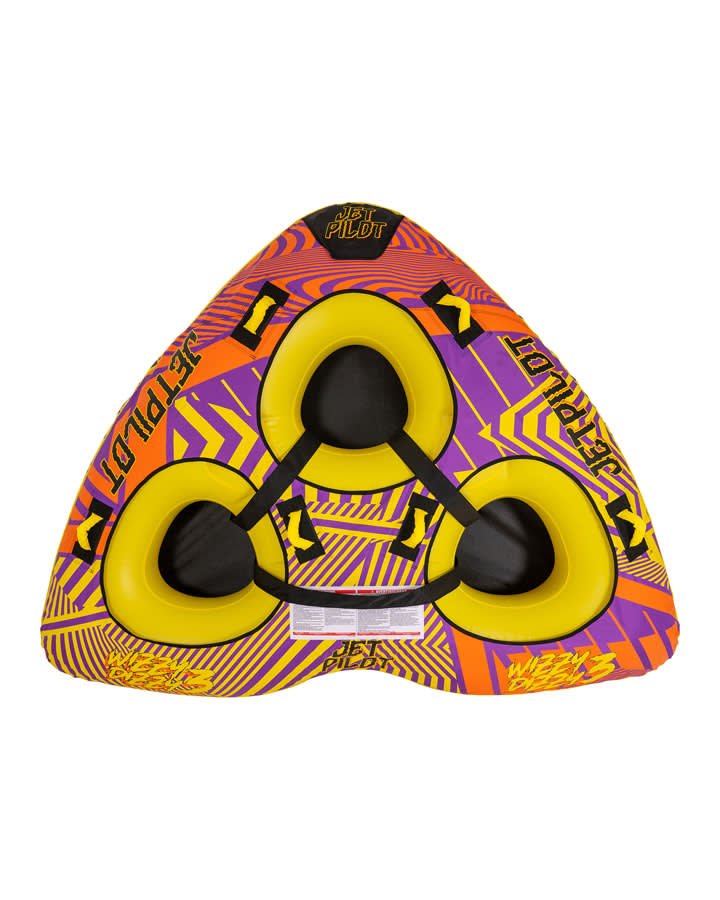 WIZZY DIZZY 3 TOWABLE - Jet PilotJA23016 - Orange/Purple -