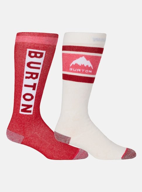 Womens Burton Weekend Midweight Socks (2 Pack) - Burton Australia14925109602 - Deep Red - US W4to6.5