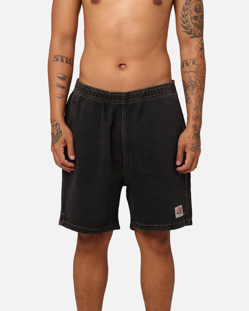 Workgear Denim Short - StussyST031607 - BLKDEN - Black Denim - 30