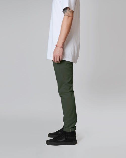 WP811 Skinny Straight Double Knee - DickiesWP811 - AG - Army Green - 28