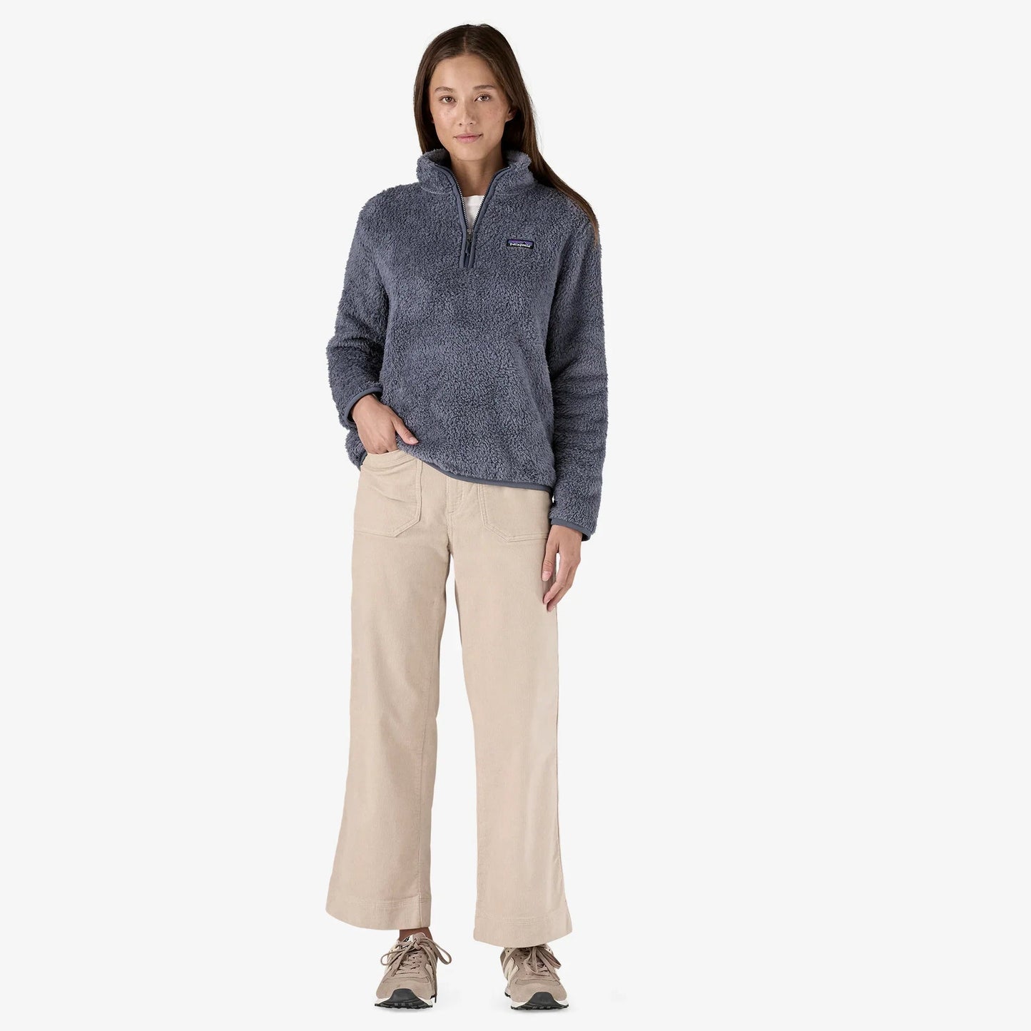 Ws Los Gatos 1/4 Zip - Patagonia25236 - SMDB - Smolder Blue - L