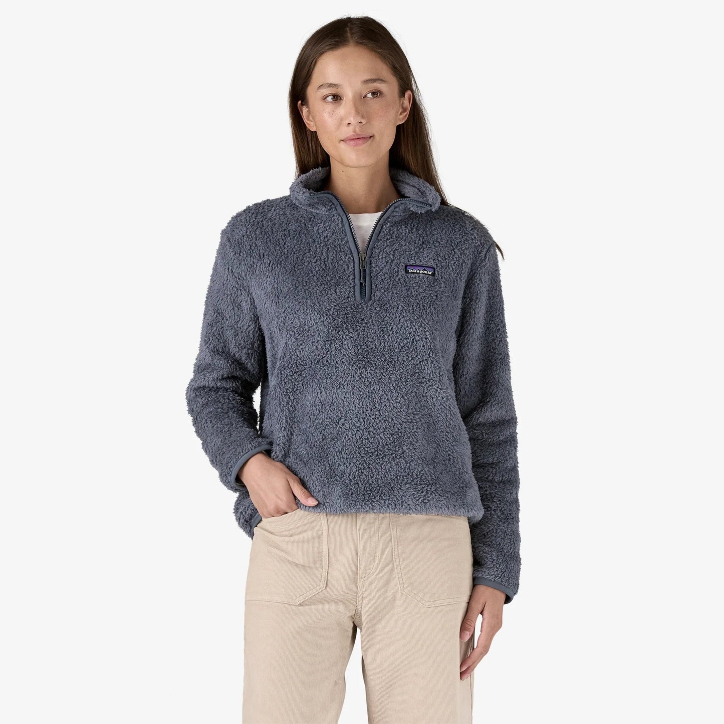 Ws Los Gatos 1/4 Zip - Patagonia25236 - SMDB - Smolder Blue - L