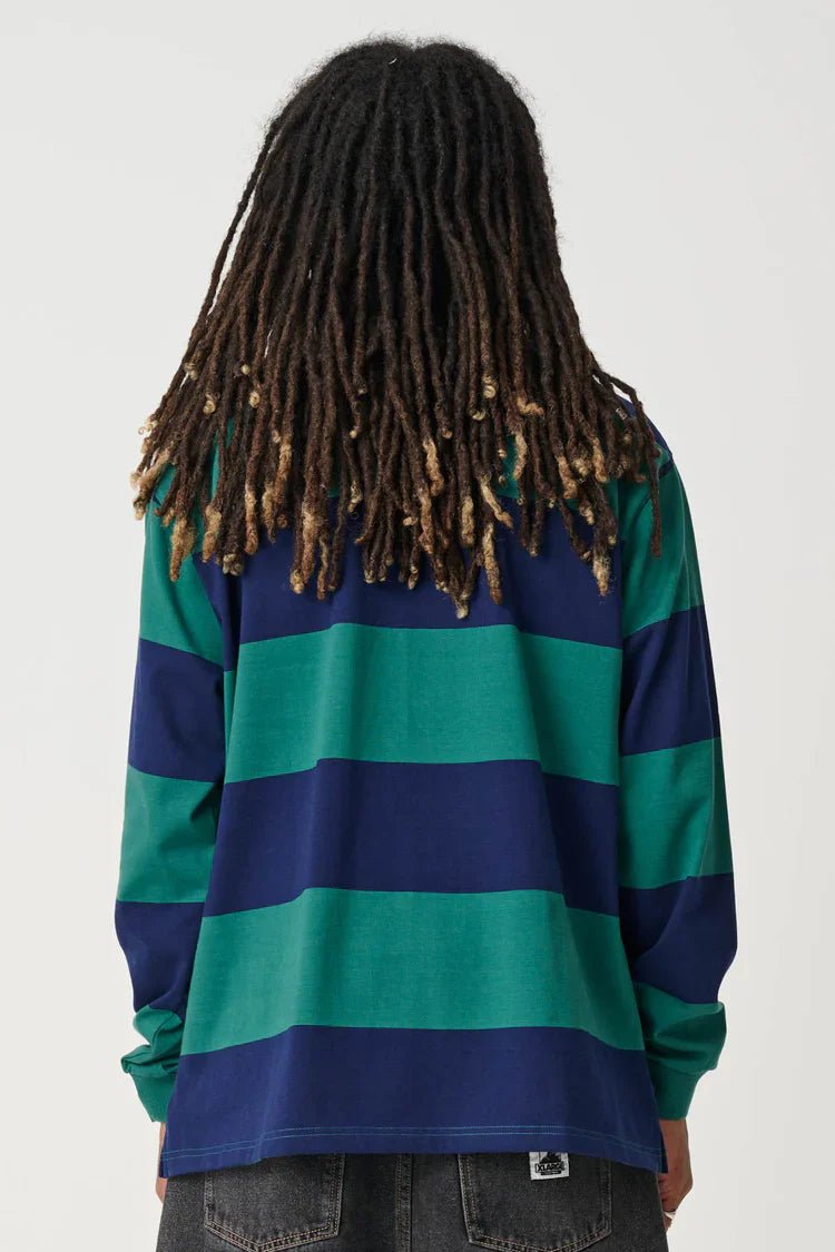XL Stripe Rugby - XlargeXL025W1102 - Green - L