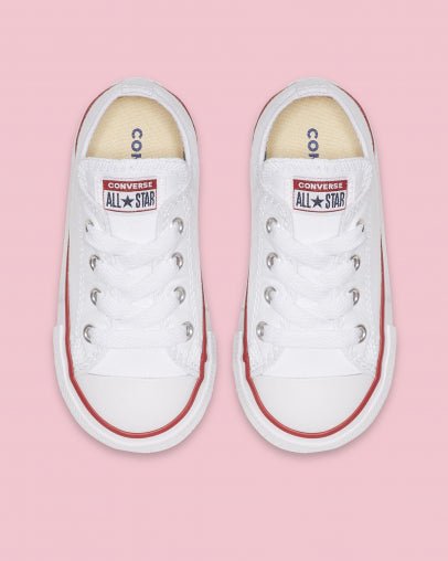 Youth Chuck Taylor Canvas Low White - Converse3J256C - White - 1