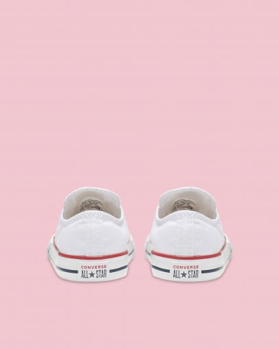 Youth Chuck Taylor Canvas Low White - Converse3J256C - White - 1