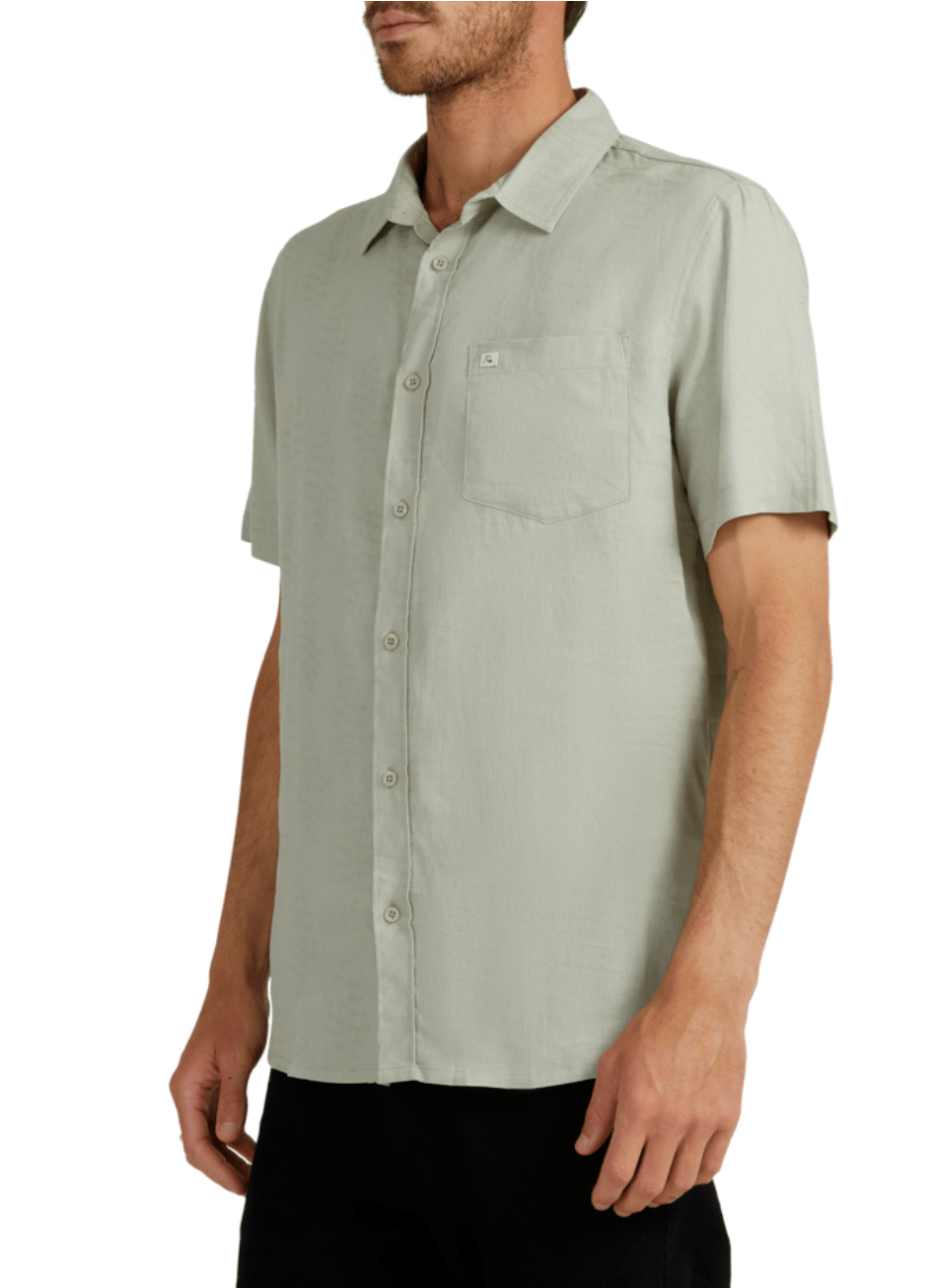 Zu SS Shirt - QuiksilverUQYWT03065 - GFL0 - DESERT SAGE - 2XL