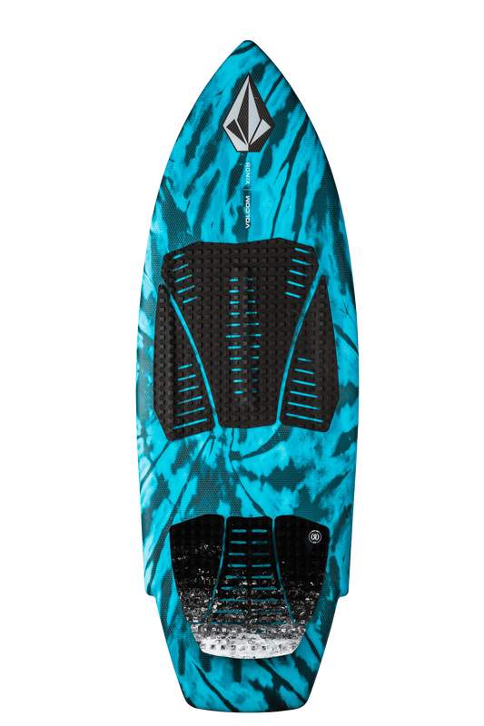 2022 Ronix Volcom Sea Captain Watersports - Ski - Boots Ronix Tie Dye Azure Blue 4 10 
