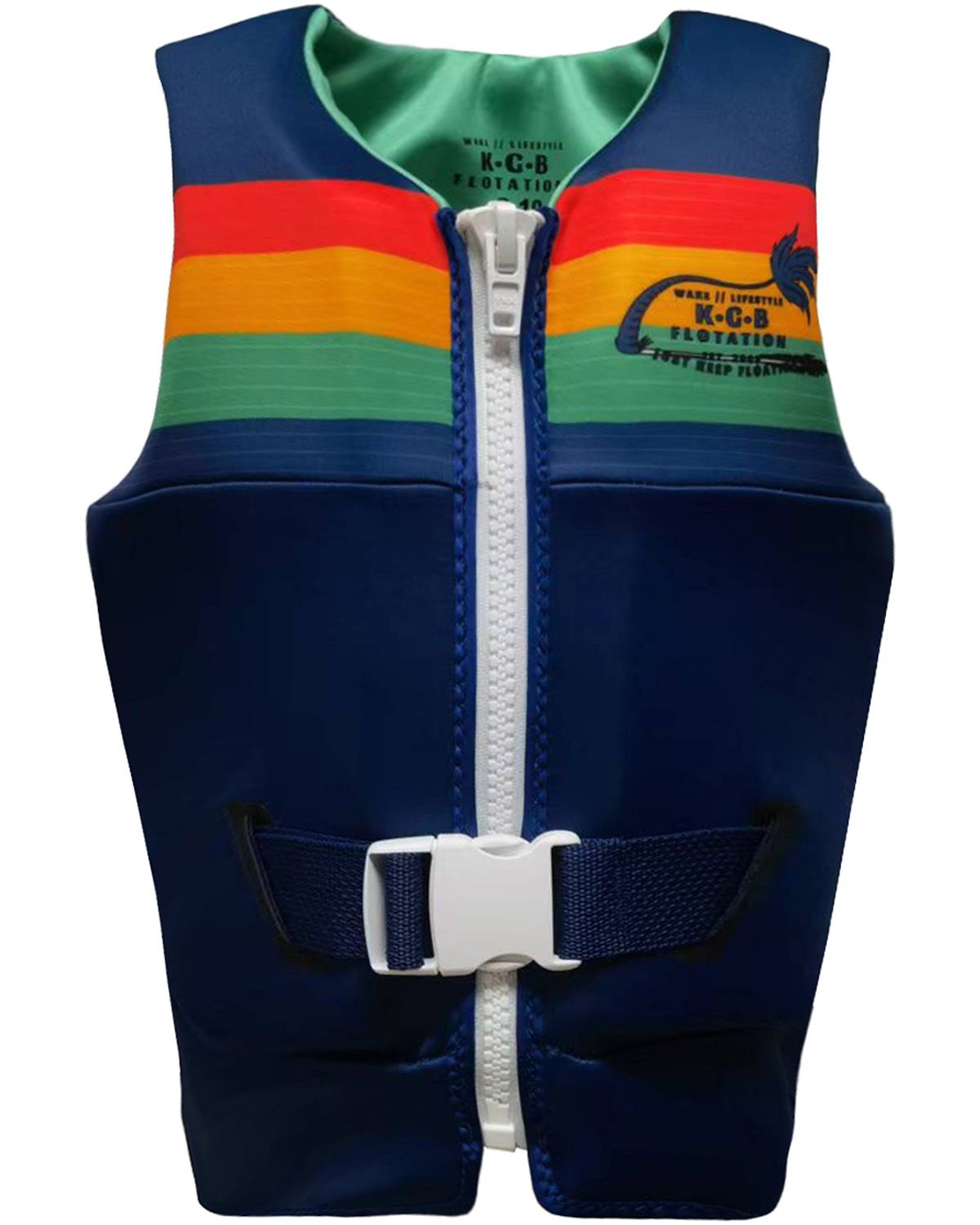 2023 KGB Junior Boys Vest -KGB230700-Retro Navy-8to10