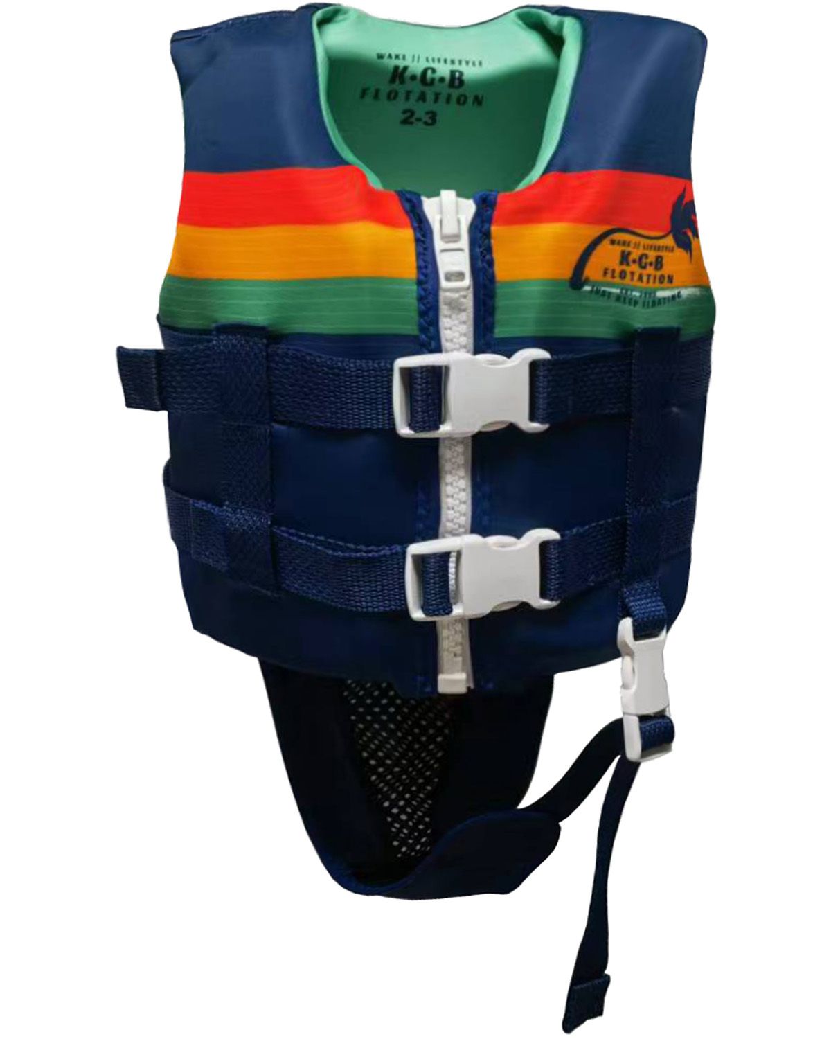 2023 KGB Junior Boys Vest -KGB230700-Retro Navy-2to3