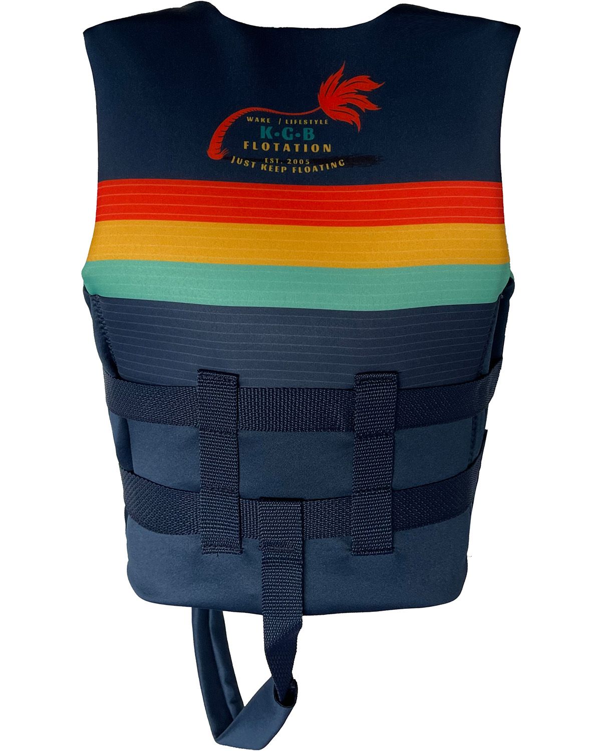 2023 KGB Junior Boys Vest -KGB230700-Retro Navy-4to6