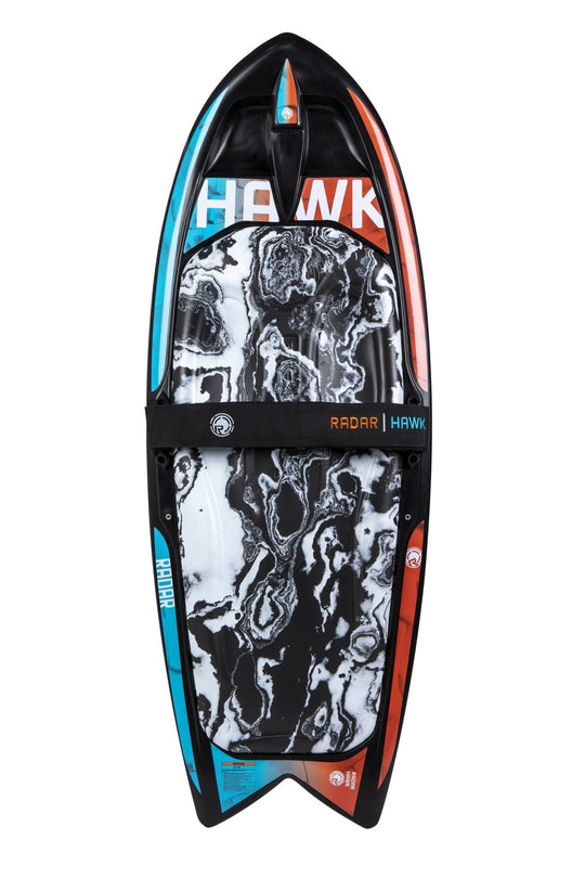 2026 Radar Hawk Kneeboard Caffeinated Orange / mint