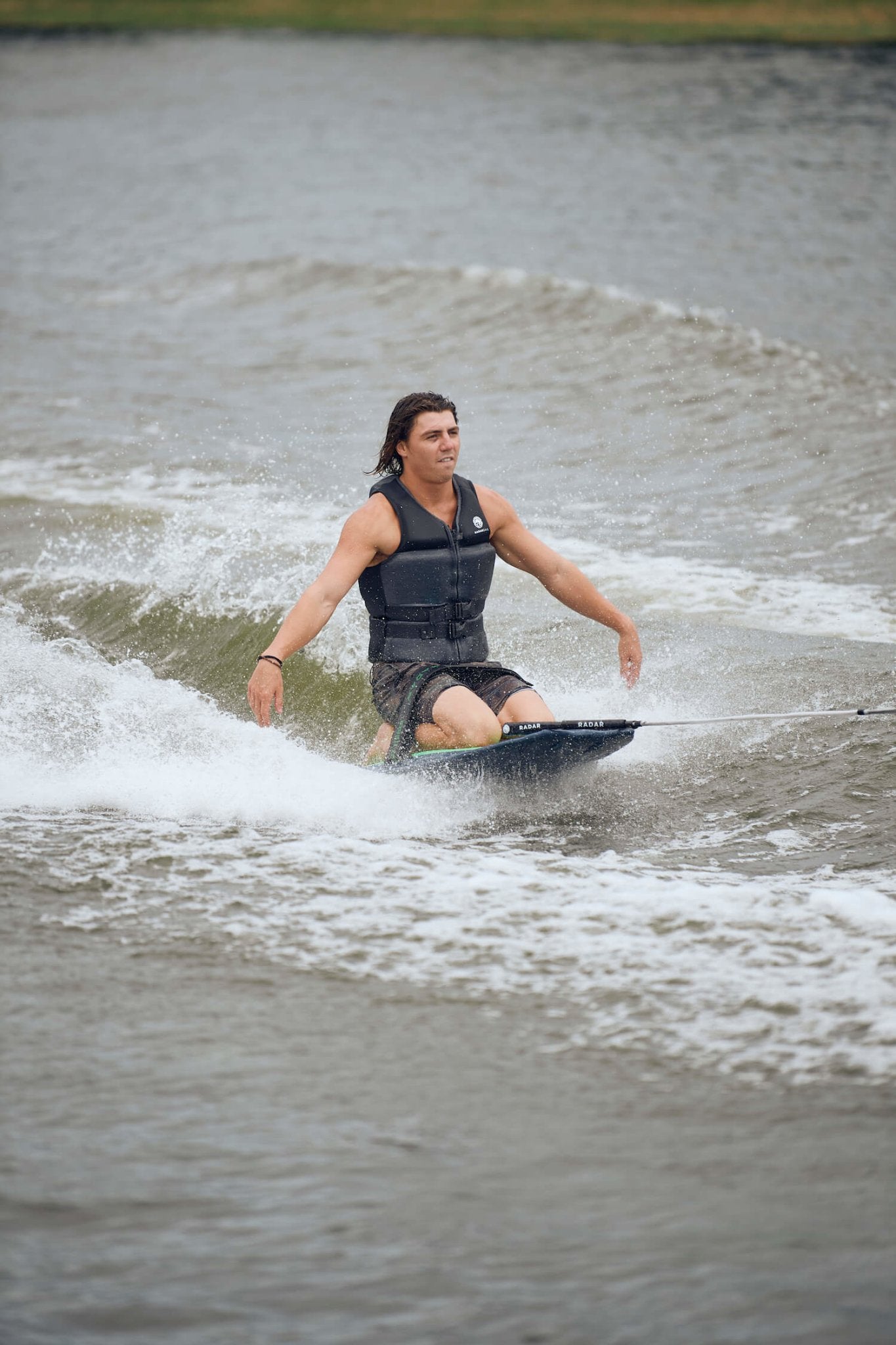 2023 Radar Magic Carpet Kneeboard Teal / Fluorescent Green No Size -Radar230320-Teal / Fluorescent Green-No Size