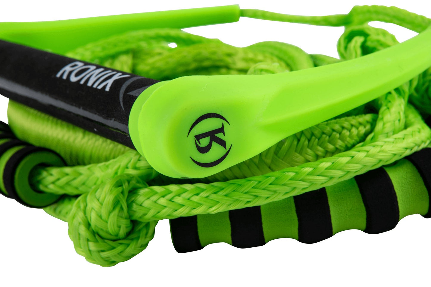 2023 Ronix Silicone Surf Rope with Handle -Ronix236154-Volt Green-