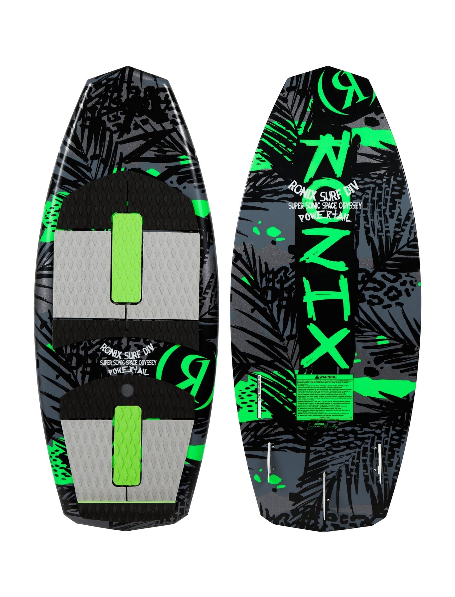 2023 Ronix Super Sonic Space Odyssey - Powertail -Ronix232464-Black / Green-3 9