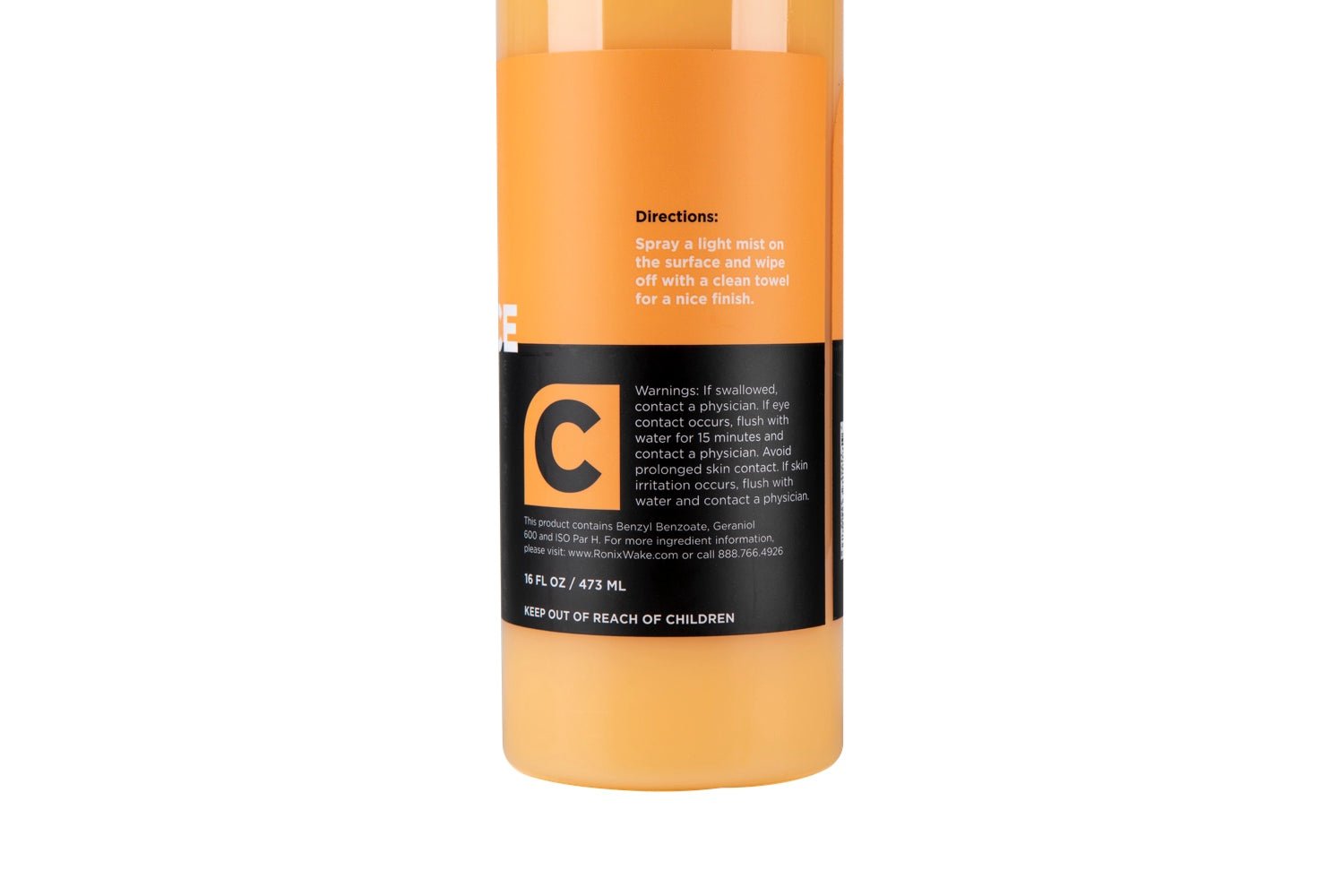 2024 CAPTAINS KIT HARD SURFACE CLEANER 16OZ -Ronix246512--Pack of 6