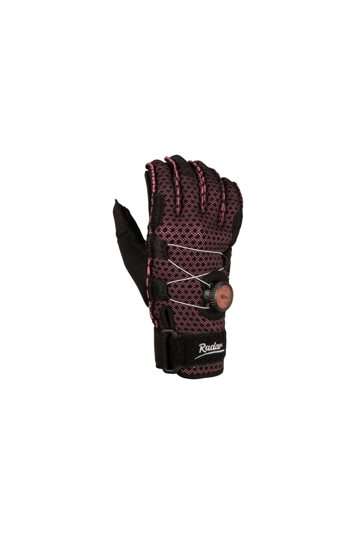 2024 Radar Lyric A BOA Glove -Radar245080-Black / Pink Ariaprene-XXS