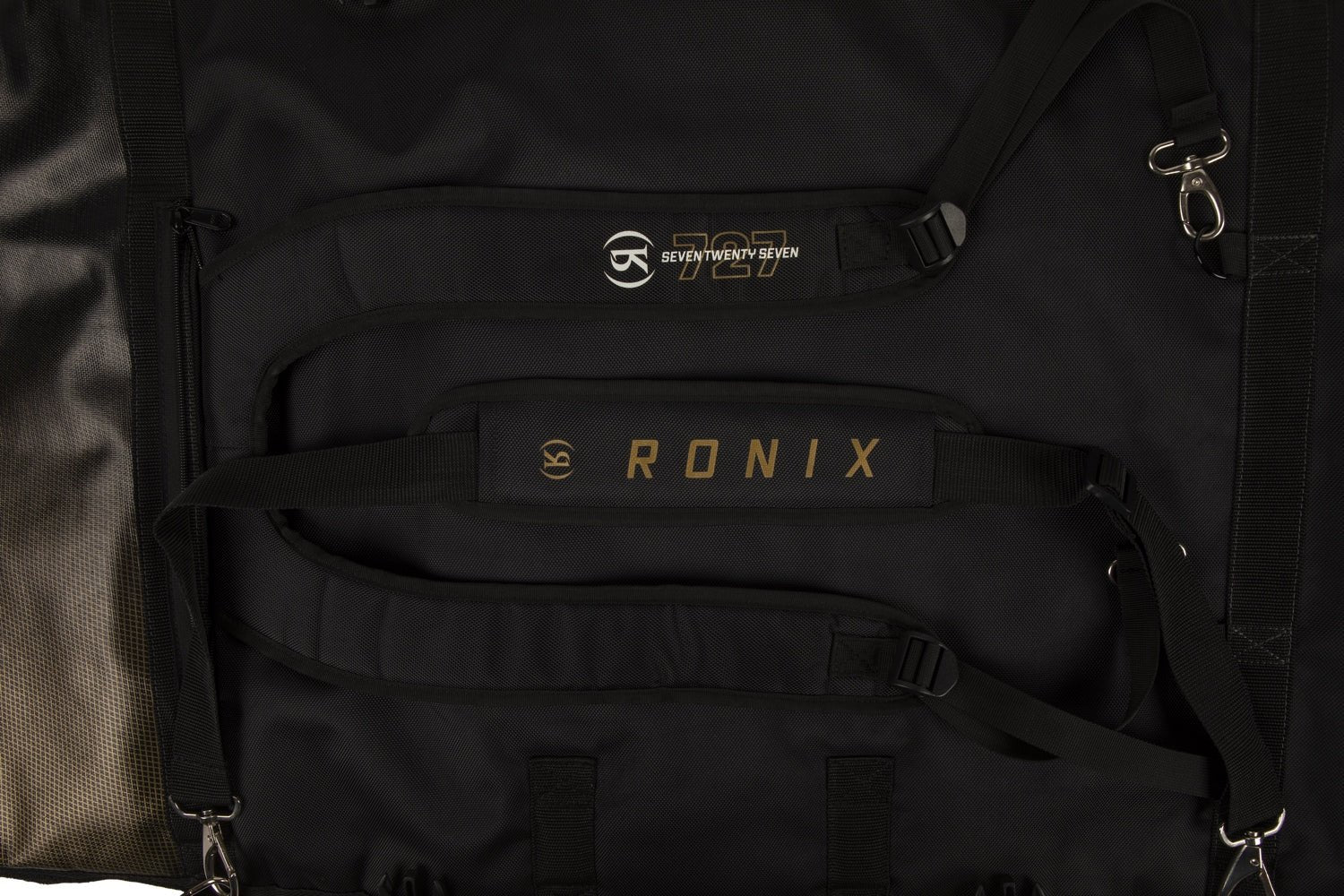 2024 Ronix Padded Foil Board Case -Ronix235135-Black / Gold-No Size