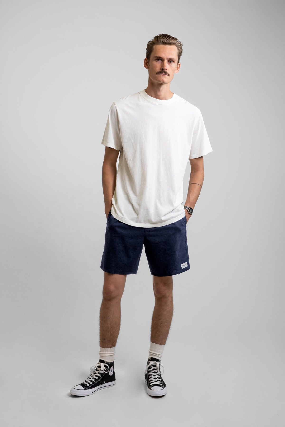 CLASSIC LINEN JAM -RhythmCL21M-JA11-WORN NAVY-30