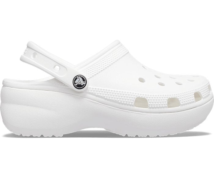 Classic Platform Clog White -Crocs206750-100-W4