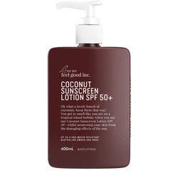 Coconut SunscreenSPF 50+ - 400ml -Feel Good Inc210000066629